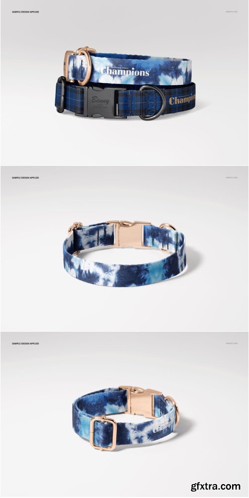 Creatsy - Dog Collar Mockup Set - 1350426965