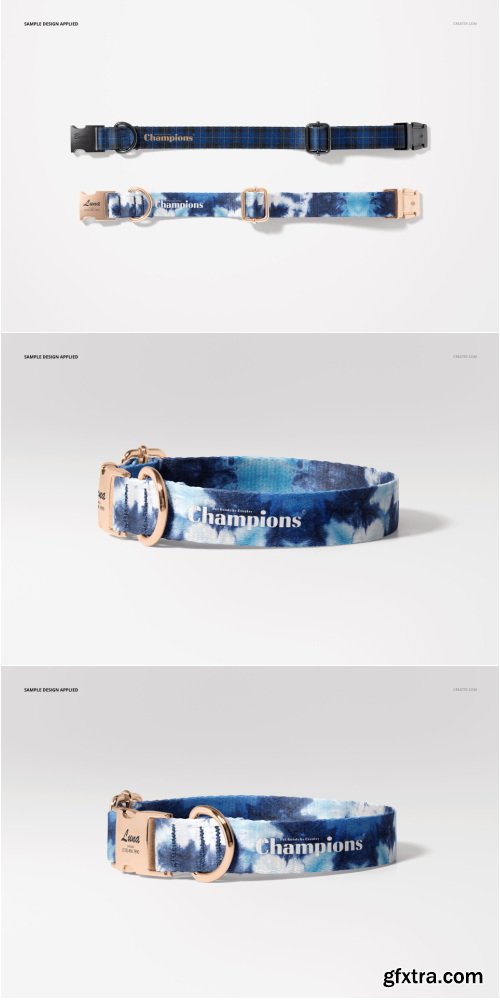 Creatsy - Dog Collar Mockup Set - 1350426965