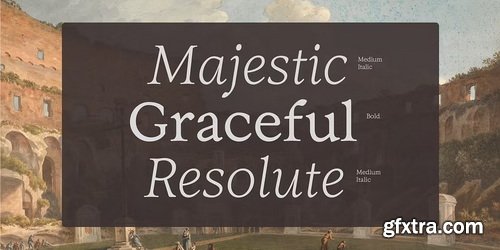 Justinia Font Family 10xOTF