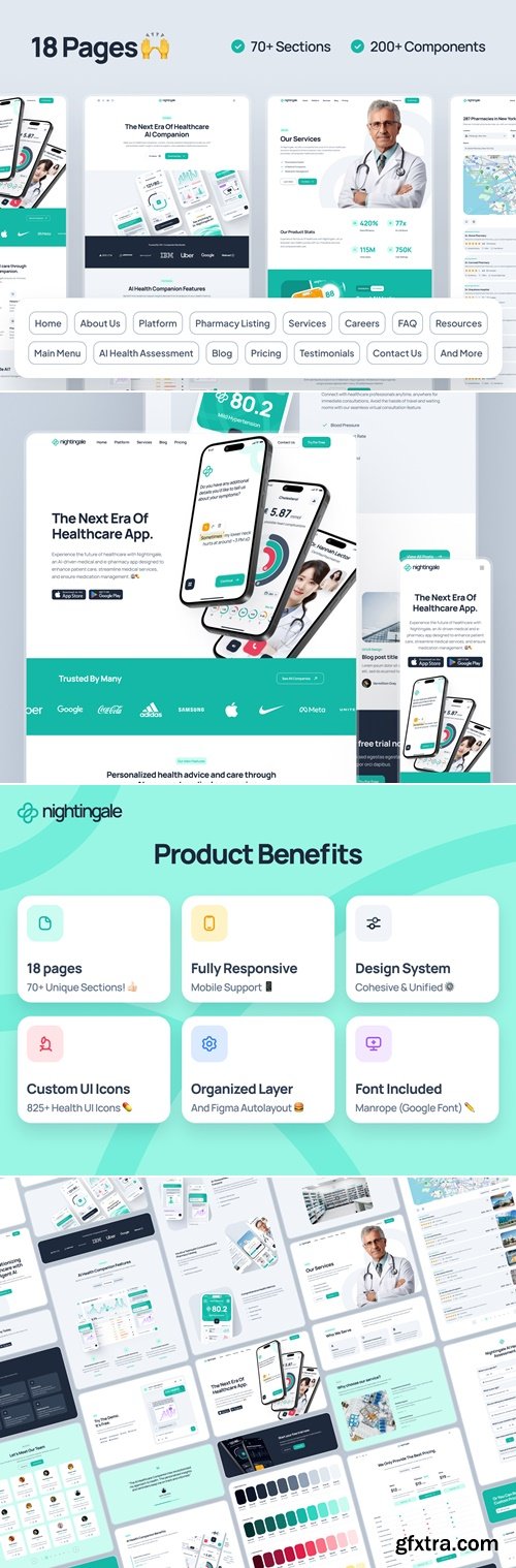 nightingale: AI Medical & E-Pharmacy Website