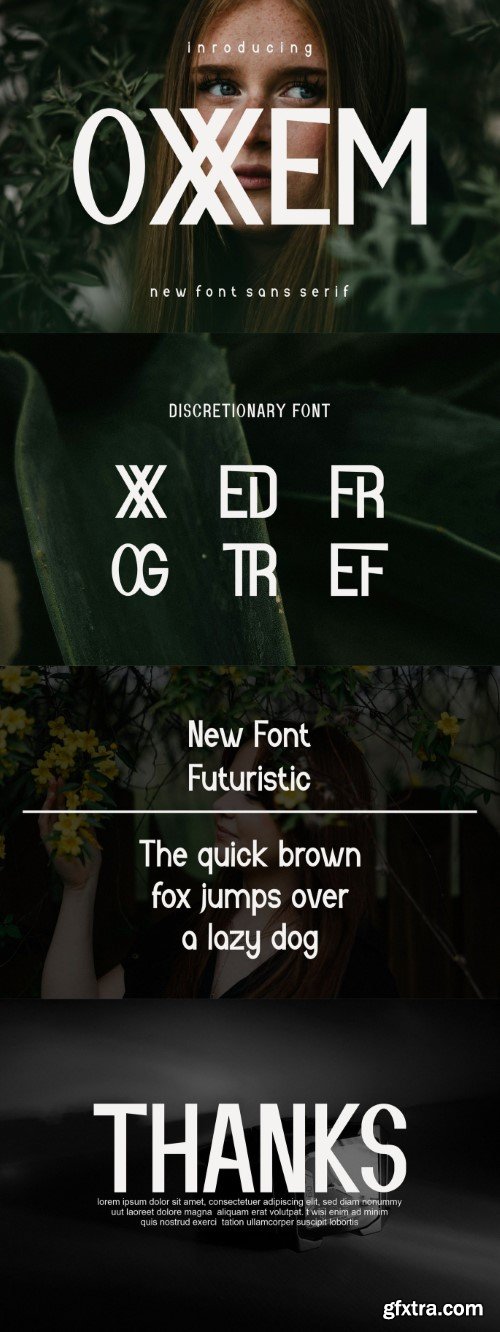 Oxxem Sans Logo Display