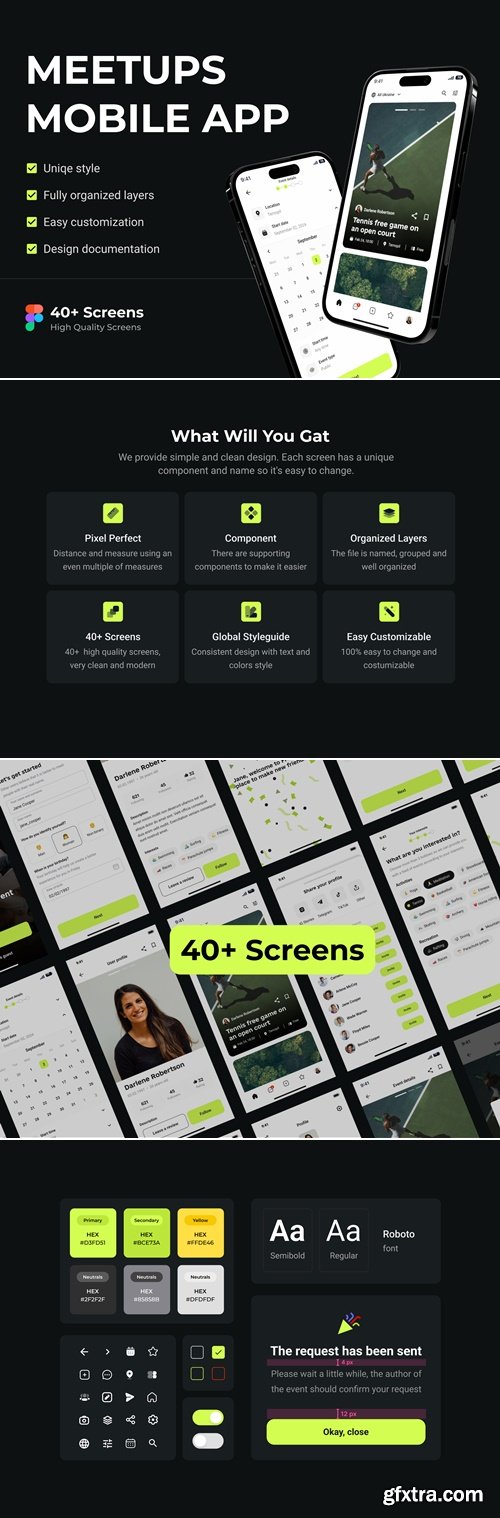 Meetups mobile app - Friday