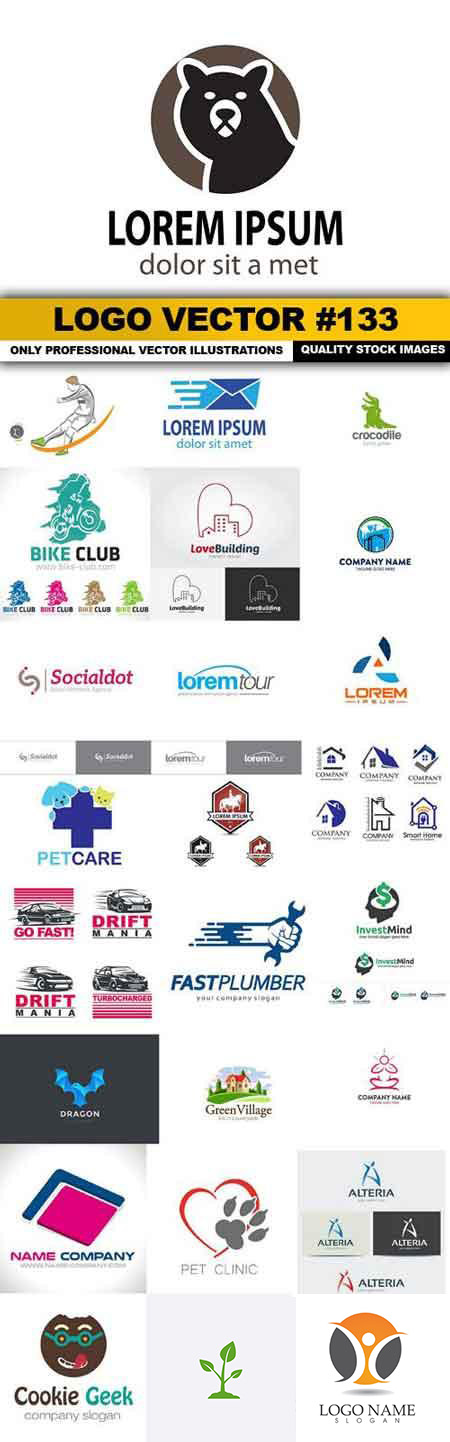 Logo Vector #133 - 25 Vector