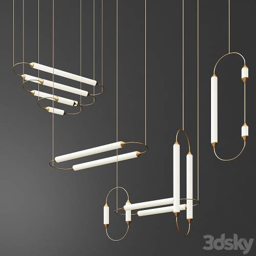 '3dsky Pro - Sculptural Ornamental Lighting from Giopato & Coombes'