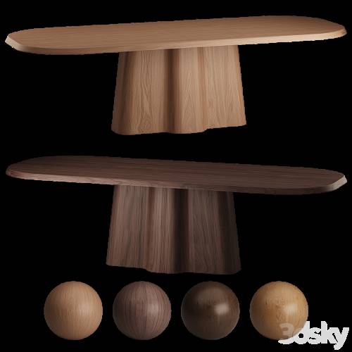 '3dsky Pro - Kyoto Rectangular Dining Table by rh.com' '3dsky Pro - Kyoto Rectangular Dining Table by rh.com'