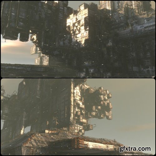 Artstation - Rui Huang - Procedural Sci-Fi Block Generator