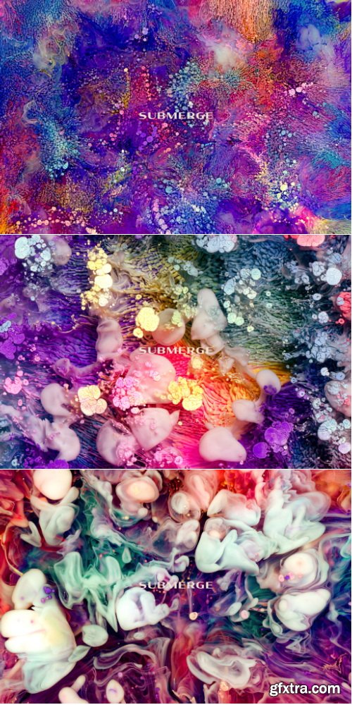 Chromasupply - Submerge: Experimental Ink and Resin Textures