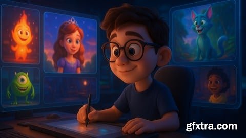 Udemy - AI 3D Cartoon Masterclass: Animate Like Pixar Free