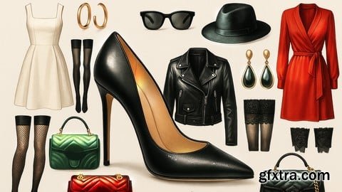 Udemy - Digital Fashion Illustration: Accessory Design Masterclass