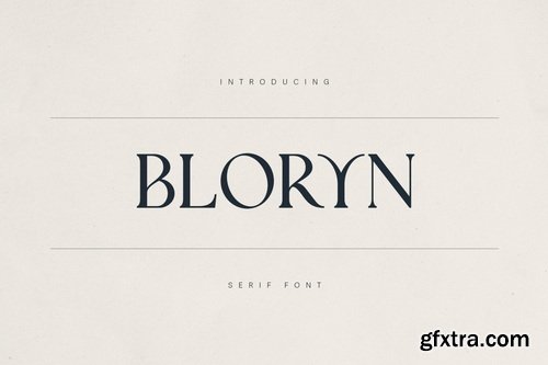 CreativeMarket - Bloryn - Elegant Serif Font CreativeMarket - Bloryn - Elegant Serif Font