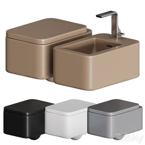 '3dsky Pro - FLAMINIA NILE WALL MOUNTED WC'