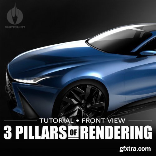 Leandro Trovetti - Sketch-It! Automotive Front Quarter Tutorial