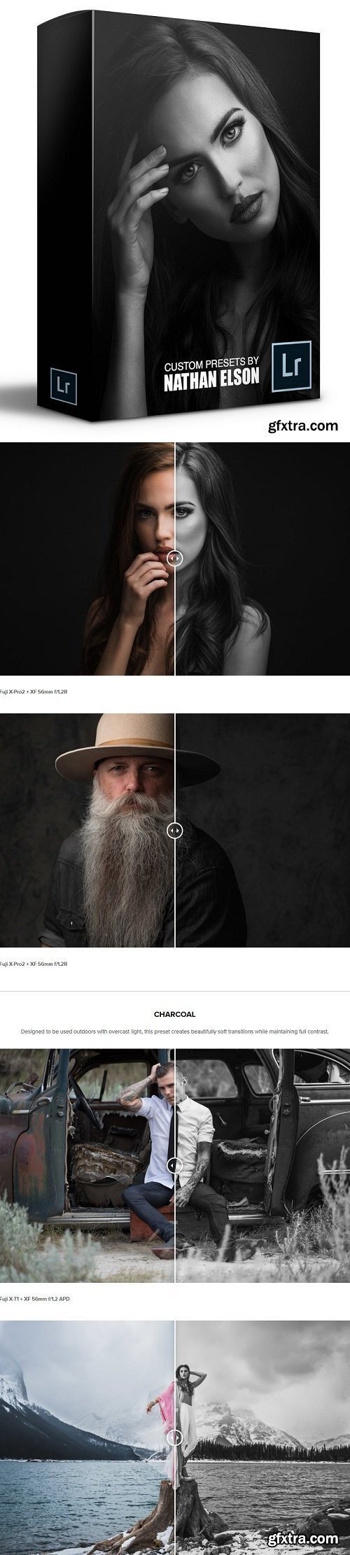 Nathan Elson BW Lightroom Preset Pack