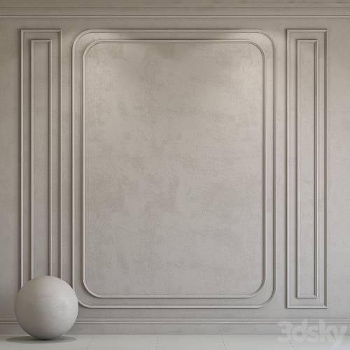 '3dsky Pro - Decorative plaster with molding 273' '3dsky Pro - Decorative plaster with molding 273'