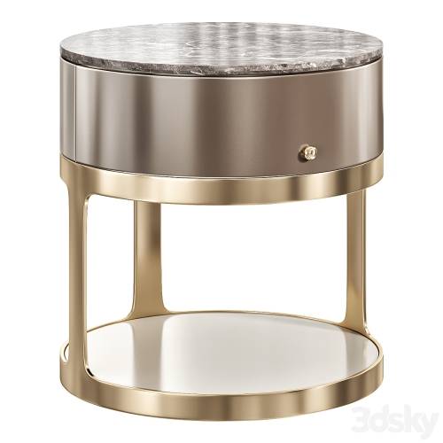 '3dsky Pro - MEDALLION BEDSIDE TABLE by luxurylivinggroupv' '3dsky Pro - MEDALLION BEDSIDE TABLE by luxurylivinggroupv'
