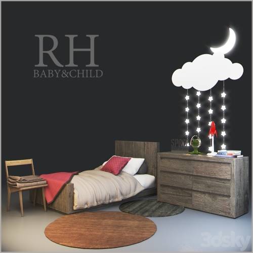 '3dsky Pro - RH / Thayer Platform Bed' '3dsky Pro - RH / Thayer Platform Bed'