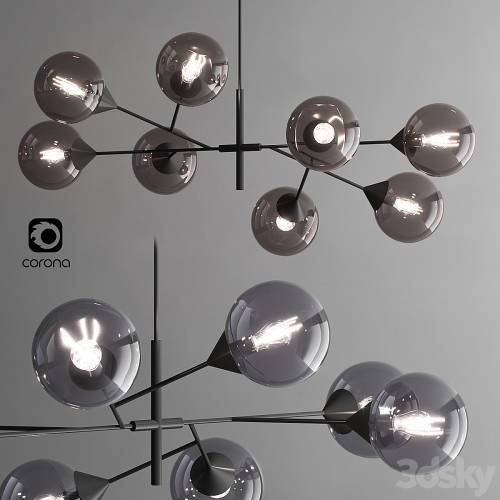 '3dsky Pro - Giorgetti Kendama 8 lamps' '3dsky Pro - Giorgetti Kendama 8 lamps'