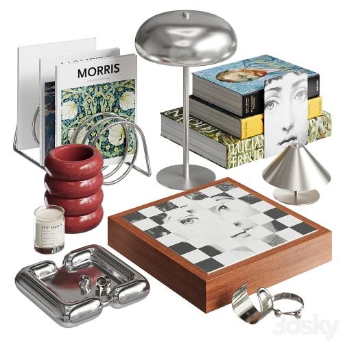 '3dsky Pro - Decorative set 07 Vintage 03' '3dsky Pro - Decorative set 07 Vintage 03'