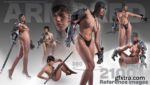 Artstation - 2100 Armored Queen Bundle 360°