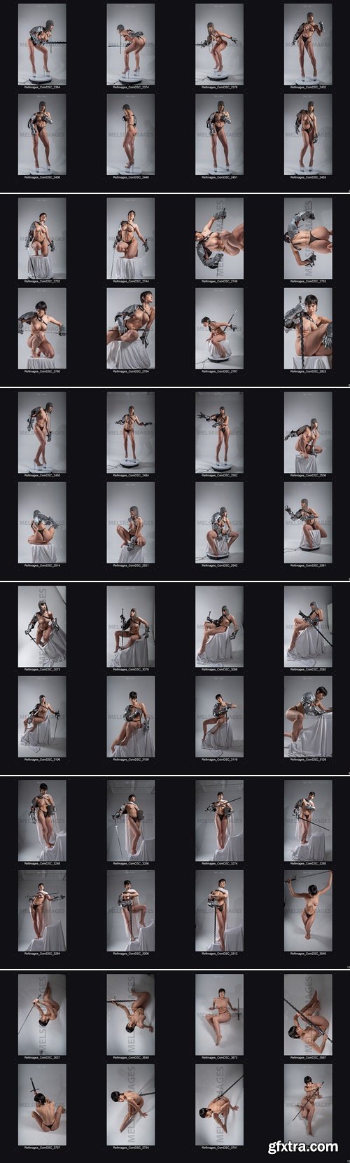 Artstation - 2100 Armored Queen Bundle 360°