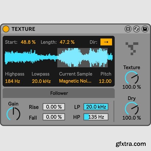 ELPHNT Texture Max for Live Device ELPHNT Texture Max for Live Device