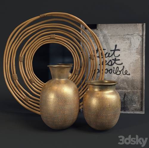 '3dsky Pro - Dutchbone decorative set' '3dsky Pro - Dutchbone decorative set'