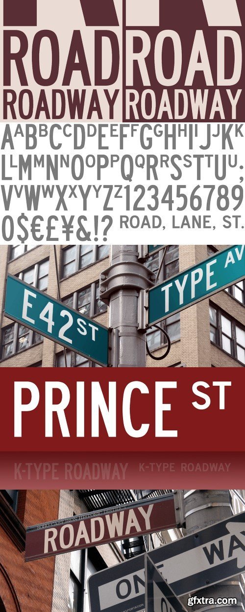 Roadway Font