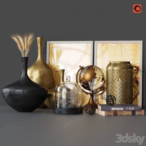 '3dsky Pro - Decorative Set Gold' '3dsky Pro - Decorative Set Gold'