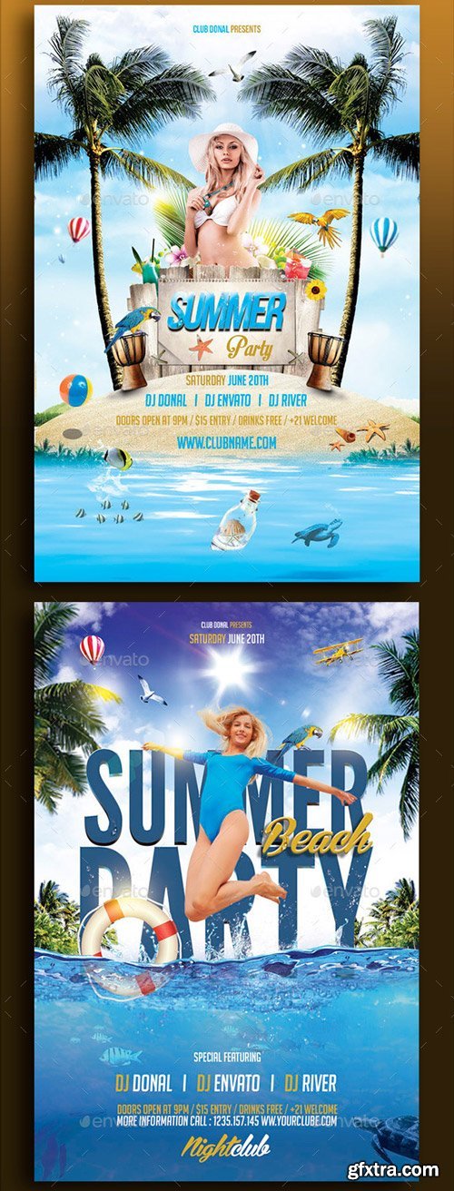 GR - Bundle Flyer Summer Party Vol 1 - 11317505