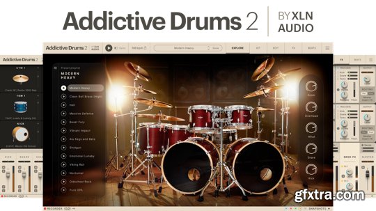 XLN Audio Addictive Drums 2 Complete Collection 2.8.2