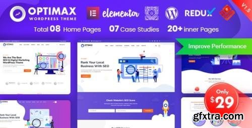 ThemeForest - Optimax v2.0 - SEO & Marketing WordPress Theme - 28298431