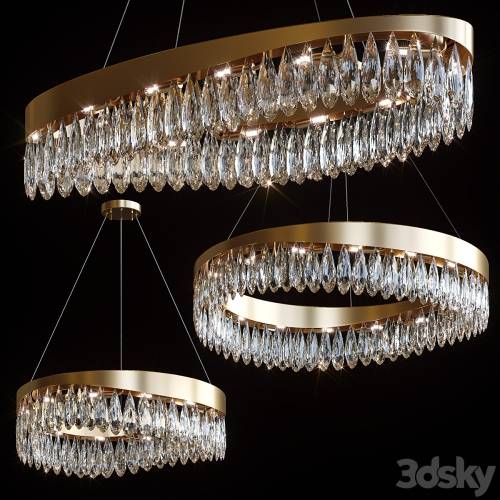 '3dsky Pro - Pendant chandeliers Astoria Chandelier by GLCrystal'