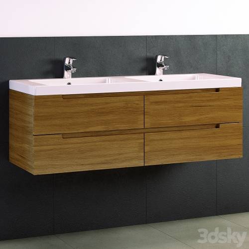 '3dsky Pro - Villeroy & Bosh double bowl washbasin' '3dsky Pro - Villeroy & Bosh double bowl washbasin'