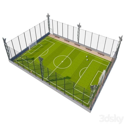 '3dsky Pro - Football stadium, Mini Stadium' '3dsky Pro - Football stadium, Mini Stadium'