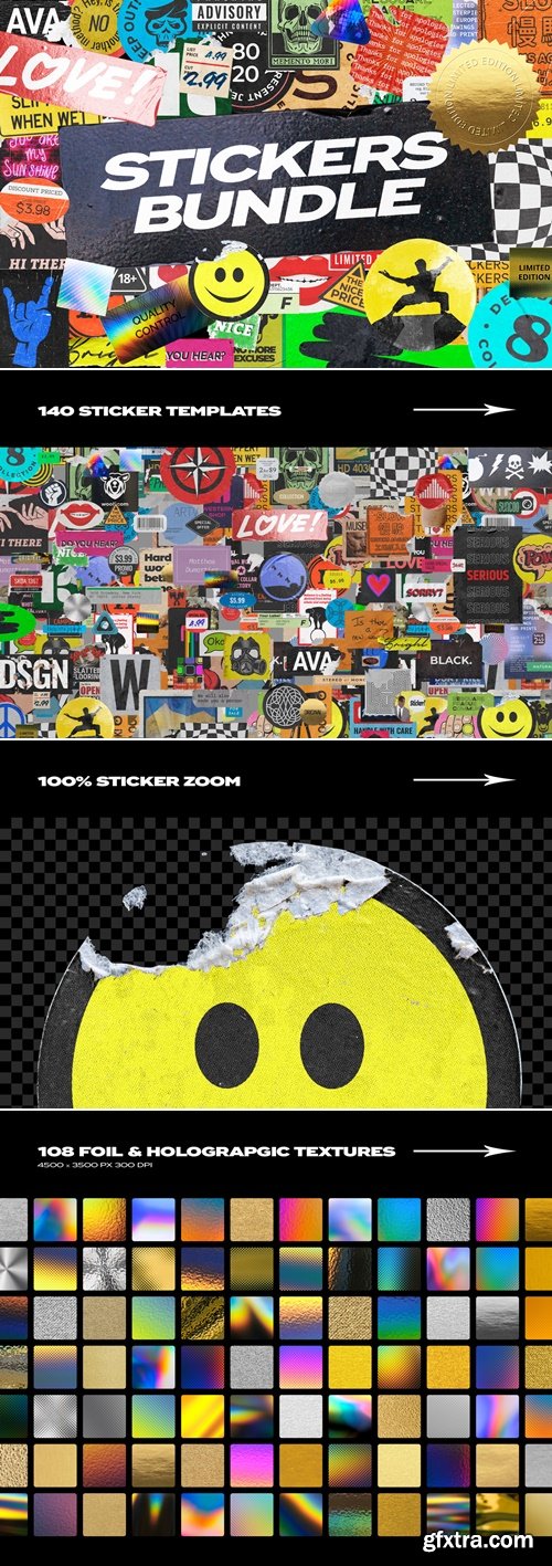 YellowImages - Sticker Mockup Bundle Logo Branding - 67246