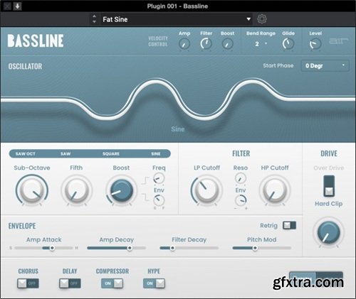AIR Music Technology Bassline v1.2.1.14 AIR Music Technology Bassline v1.2.1.14