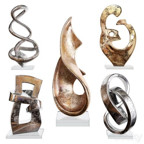 '3dsky Pro - Abstract statuettes 01' '3dsky Pro - Abstract statuettes 01'
