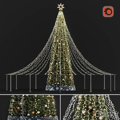 '3dsky Pro - Christmas Tree Street' '3dsky Pro - Christmas Tree Street'