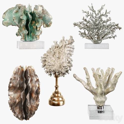 '3dsky Pro - Sculptures of coral reef 01' '3dsky Pro - Sculptures of coral reef 01'