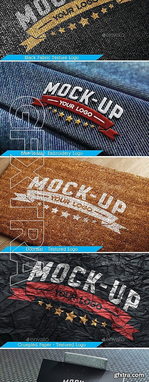 GraphicRiver - Photorealistic Logo Mock-Up Bundle 8853555