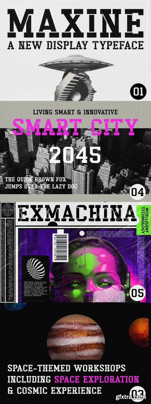 Maxine - Display Font