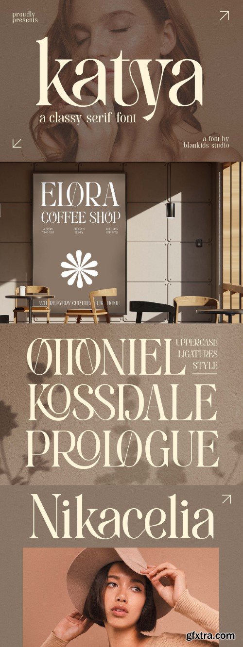 Creativemarket - Katya a Classy Serif Font