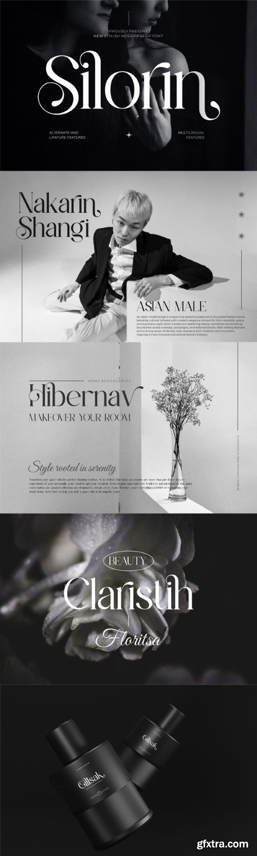 Creativemarket - Silorin || Modern Serif Font