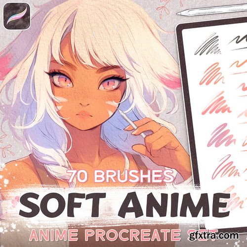 Gumroad - Di - 70+ Anime Soft Style Brushes for Procreate