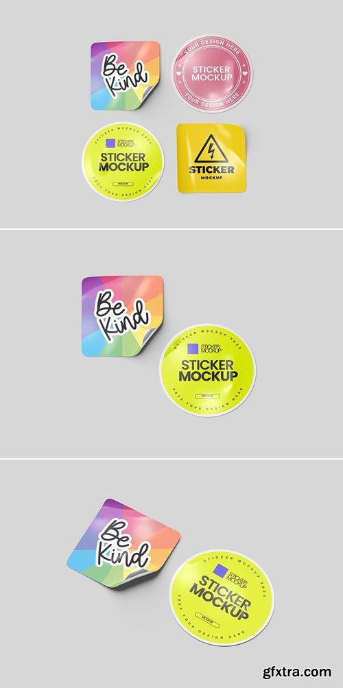 Sticker Mockup V62VX4B