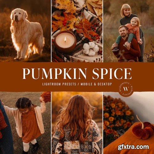 Lemon & Lace - Pumpkin Spice Lightroom Presets