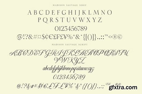 CreativeMarket - Madison Sauvage - Font Duo