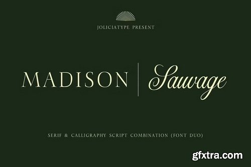 CreativeMarket - Madison Sauvage - Font Duo