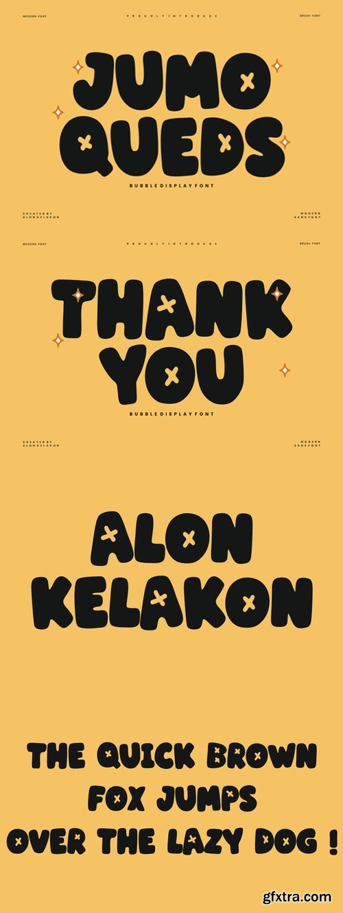 Jumo Queds - Kids Font