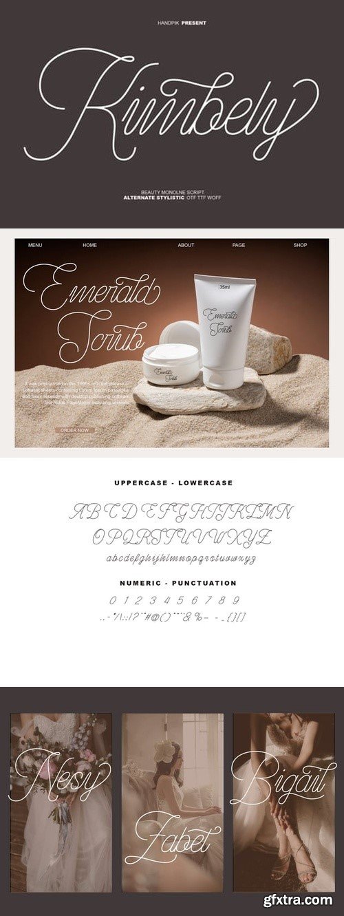 Kimbely Font